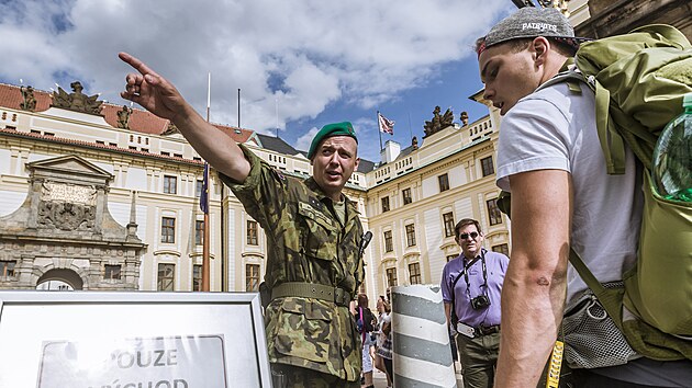 Praský hrad patí mezi nejvyhledávanjí památky v esku.