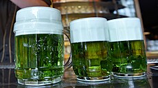 Zelené pivo Starobrno