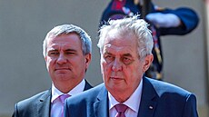 Vratislav Mynář a Miloš Zeman.