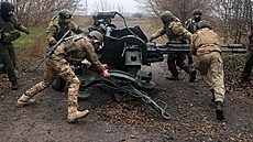 Ukrajinský protiletadlový kanon ZU-23-2 | na serveru Lidovky.cz | aktuální zprávy