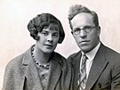 Bohumil Pospí�il a jeho man�elka Elizabeth, která �áste�n� pocházela z maorské...
