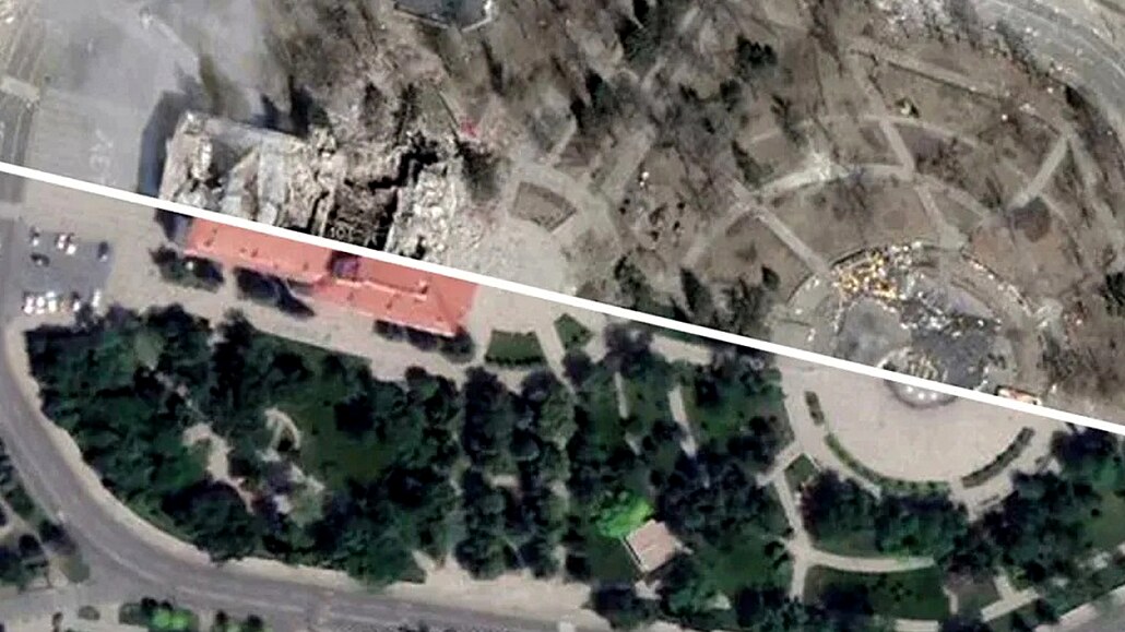 Mariupol na Google Maps.