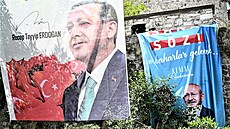 Volební plakáty obou tureckých prezidentských kandidátů | na serveru Lidovky.cz | aktuální zprávy