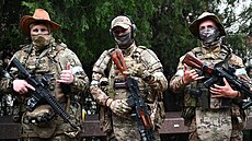 Wagnerovci v Rostov na Donu (24. ervna 2023).