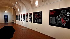 Výstava Muzea paměti XX. století v Galerii Ambit u Jungmannova naměstí v Praze...