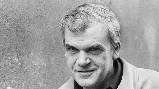 Milan Kundera v Pai v roce 1979.