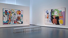 Výstava Basquiat x Warhol, à quatre mains p�edstavuje spole�ná díla obou...