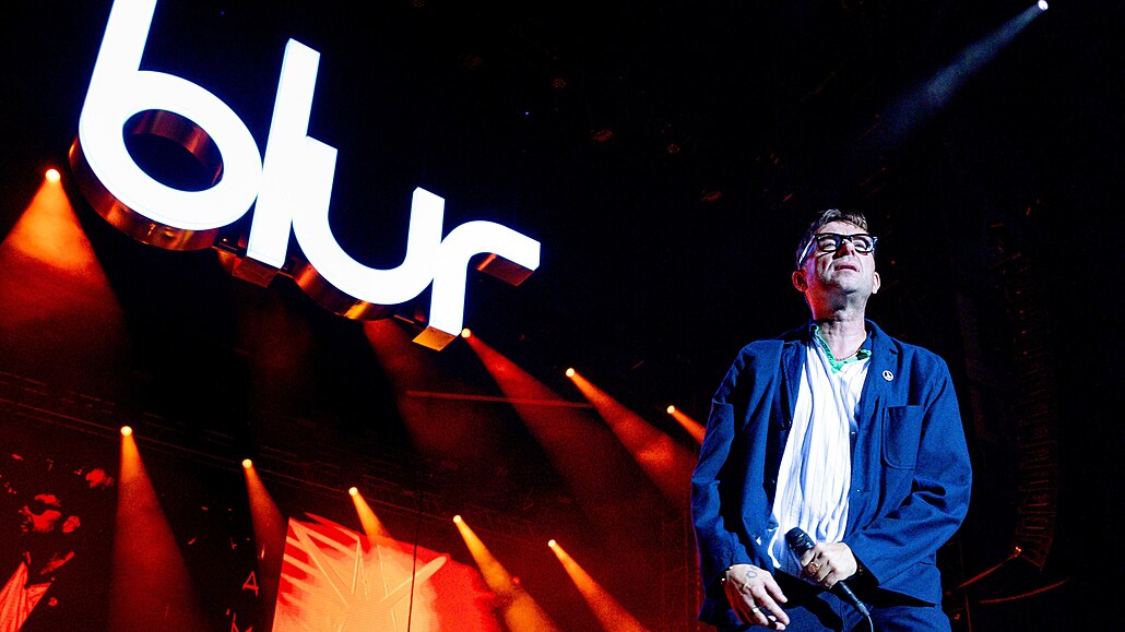Blur naivo. Damon Albarn a Blur vystoupili ped necelými dvma týdny na...