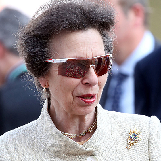 Duhové brýle vyznamenala i princezna Anne