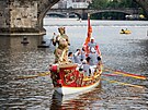 B�hem slavností se na Vltav� objeví i gondoly