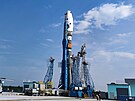 Rusko v noci na pátek vyslalo z kosmodromu Vostonyj raketu Sojuz 2.1b s...