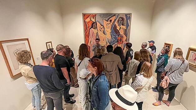 Picassovo muzeum mimo jin nabz monosti vidt slavn malv obraz Avignonsk sleny.
