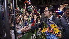 Tchajwanský viceprezident William Lai při návštěvě USA.