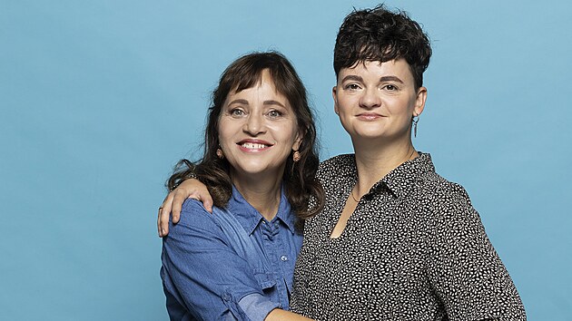 Alena Mihulová a dcera Karolína Kachyová