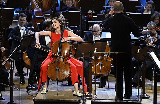 Violoncellová hvězda festivalu. Anastasia Kobekina vystoupila minulý čtvrtek na...