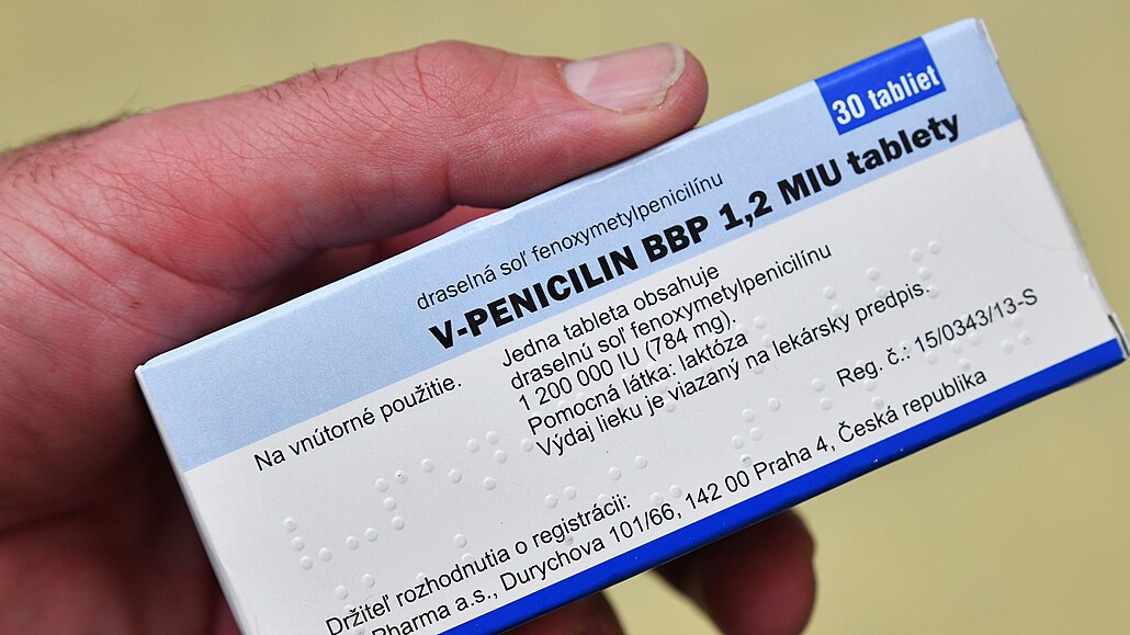 Penicilin - ilustraní snímek.