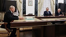 Ruský prezident Vladimir Putin se v Kremlu setkal s námstkem ministra obrany...