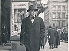 Jind�ich Halabala v Praze po roce 1926.