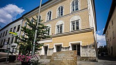 Rodný dům Adolfa Hitlera v rakouském Braunau am Inn.