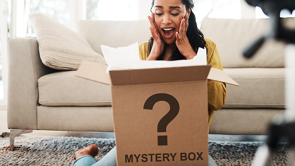 Mystery box - ilustraní foto.