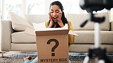 Mystery box - ilustraní foto.