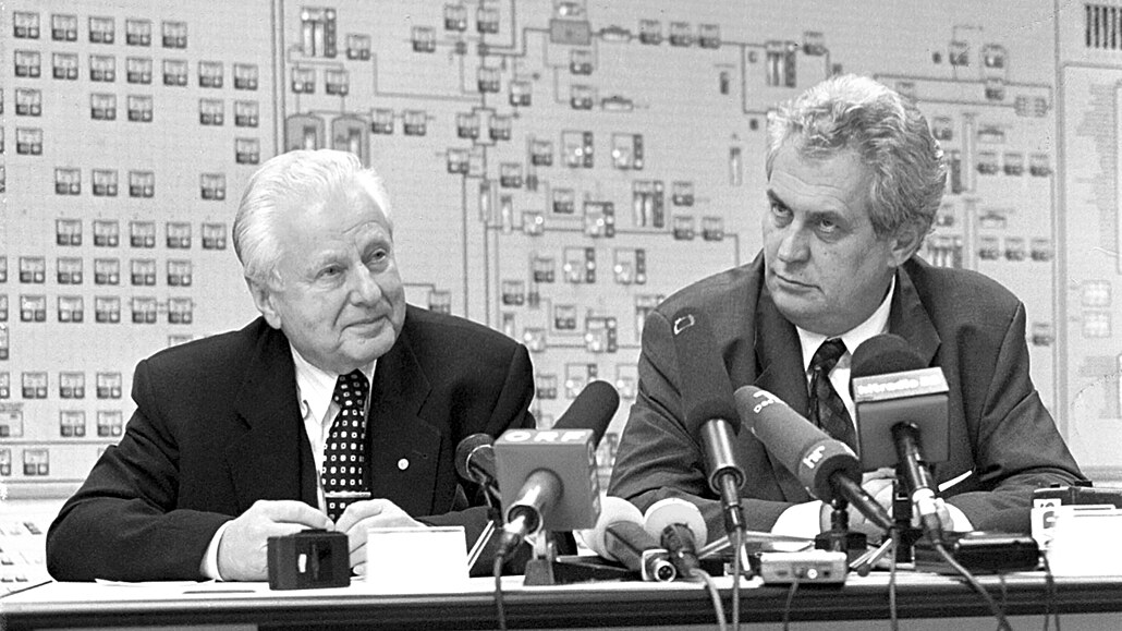 Důraz na průmysl byl vždy neodmyslitelnou součástí politiky Miloše Zemana...