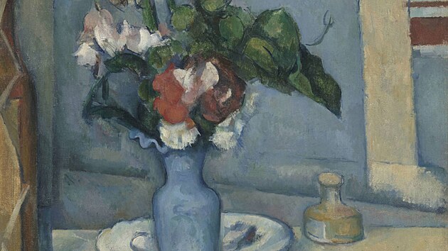 Paul Czanne: Modr vza (1889--1890)