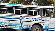 Autobus na Srí Lance.