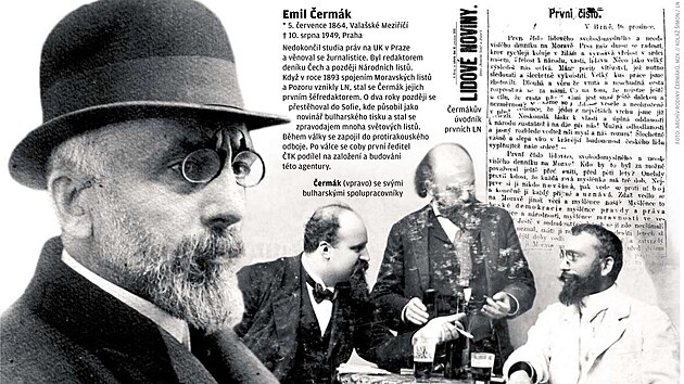 Prvn fredaktor Lidovch novin Emil ermk
