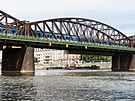 Vyehradský elezniní most.