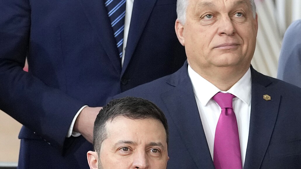 Viktor Orbán a Volodymyr Zelenskyj.