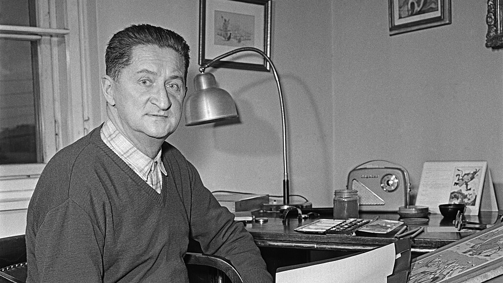 Ond�ej Sekora, noviná�, kreslí� a karikaturista.