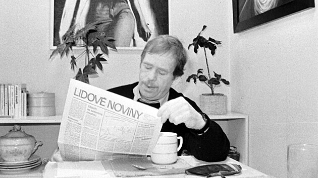 Vclav Havel te Lidov noviny