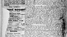 První íslo Lidových novin z 16. 12. 1893