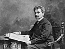 Hudební skladatel Leo Janáek (snímek z roku 1910)
