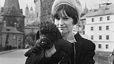Marta Kubiová se psem (1967)