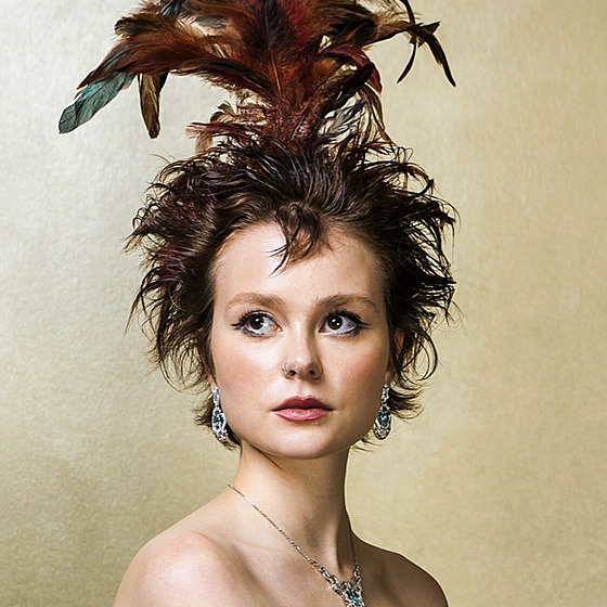 �Punková princezna� na �esko-n�meckém Salonu má na sob� sadu náhrdelník a...