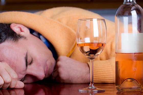 Alkoholik (ilustraní foto)