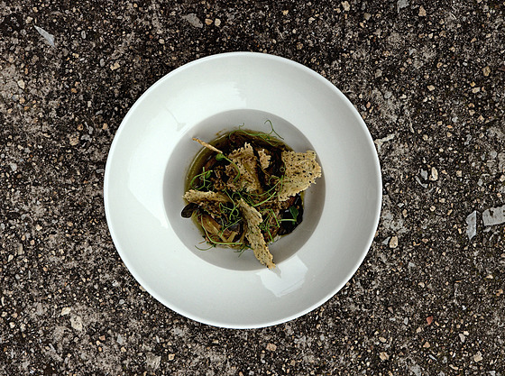 Bramborové aglio e olio