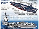 Letadlová lo� USS Gerald R. Ford.