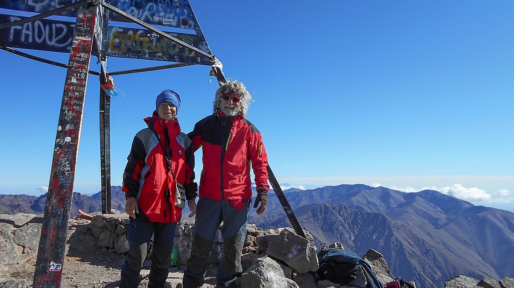 Maroko  výstup na Toubkal