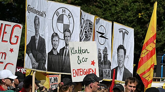 Ekologití aktivisté z Mnichova na snímku z loského roku.