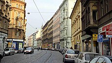 Myslíkova ulice v Praze.
