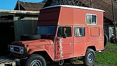 Toyota LandCruiser zvaná Foxy, takto ji objevil Míla Jane�ek ve �výcarsku