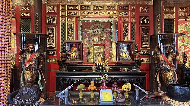 Bangka Lungshan Temple v Tchaj-peji.