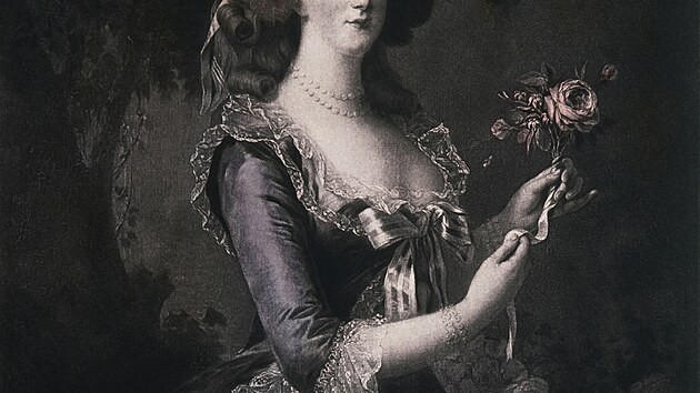 Marie Antoinetta r�da zdobila krajkou sv� hlubok� v�st�ihy