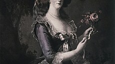Marie Antoinetta ráda zdobila krajkou své hluboké výst�ihy