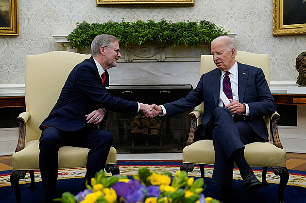 Česko je skvělý spojenec, chválil Biden. S Fialou probral Ukrajinu, Írán i reaktory