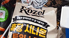 Korejský pamlsek - vrtulky Kozel.