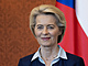 Ursula von der Leyenová, pedsedkyn Evropské komise, na návtv v Praze.